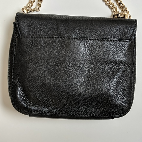 Authentic Michael Kors black&gold crossbody - Picture 6 of 6